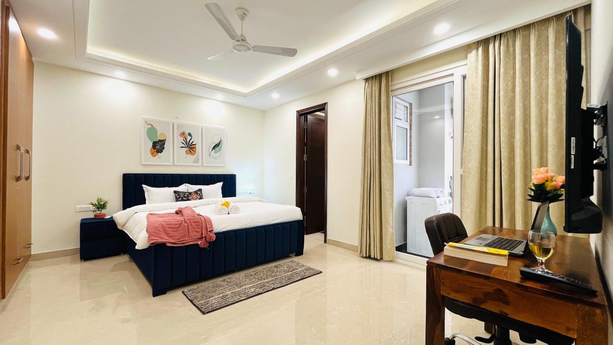 Olive Service Apartments Saket New Delhi Phòng bức ảnh