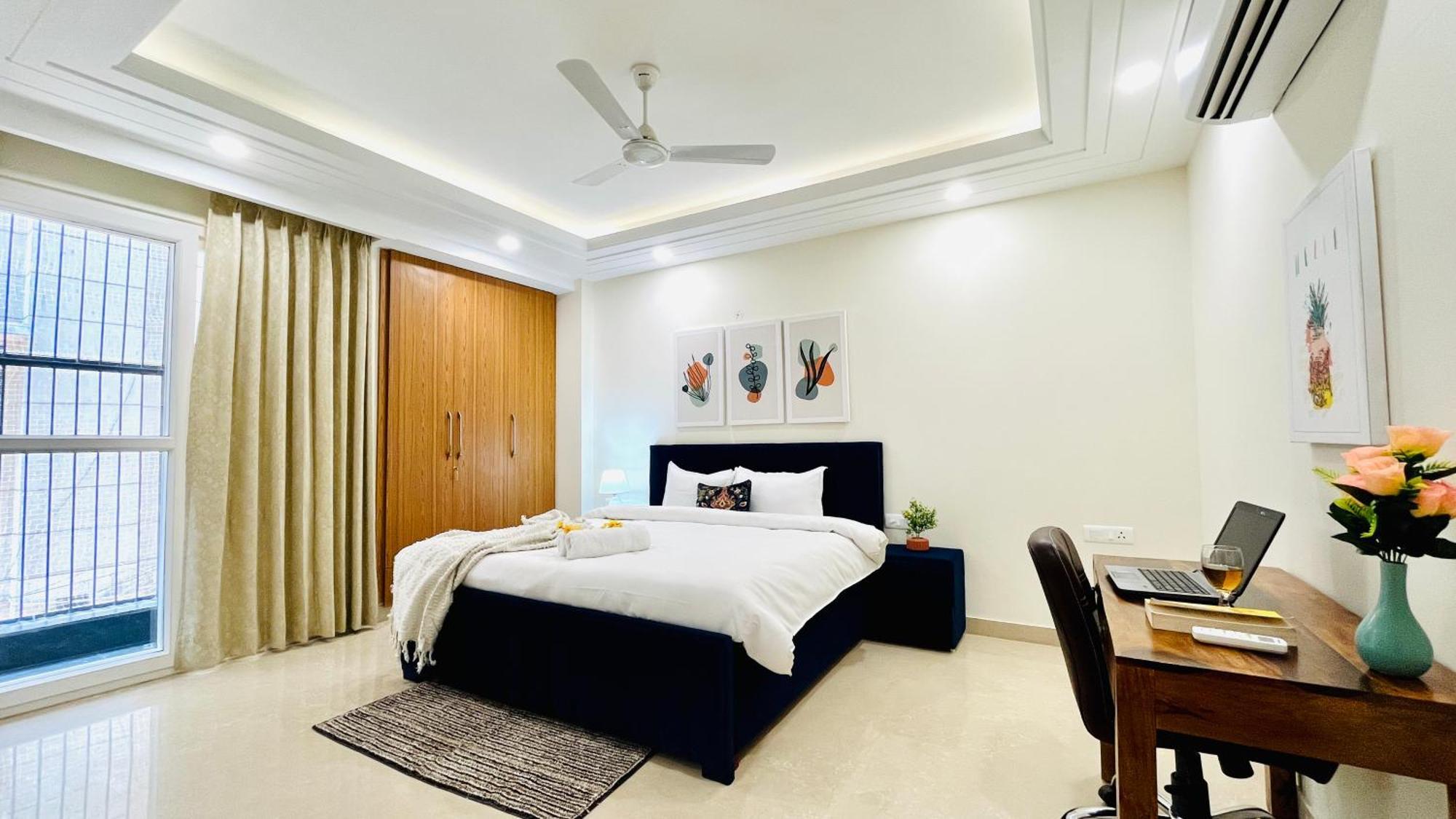 Olive Service Apartments Saket New Delhi Phòng bức ảnh