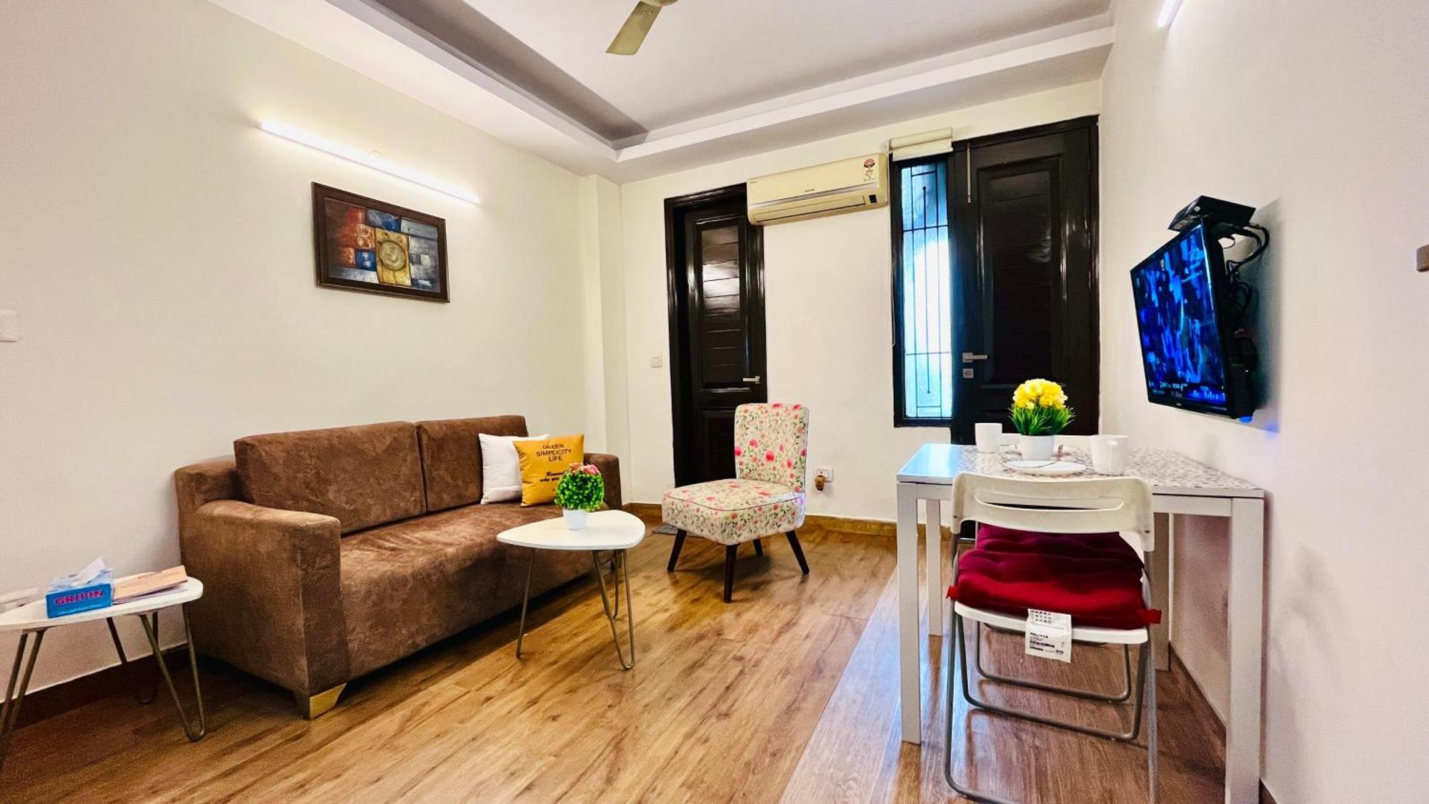 Olive Service Apartments Saket New Delhi Phòng bức ảnh